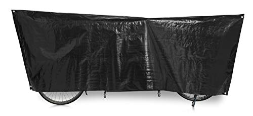 Funda para bici tandem VK protectora de exterior con medidas de 110 x 300 cm impermeable