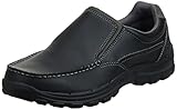 Skechers USA Men's Braver Randon Slip-On Loafer, Black, 8 D US