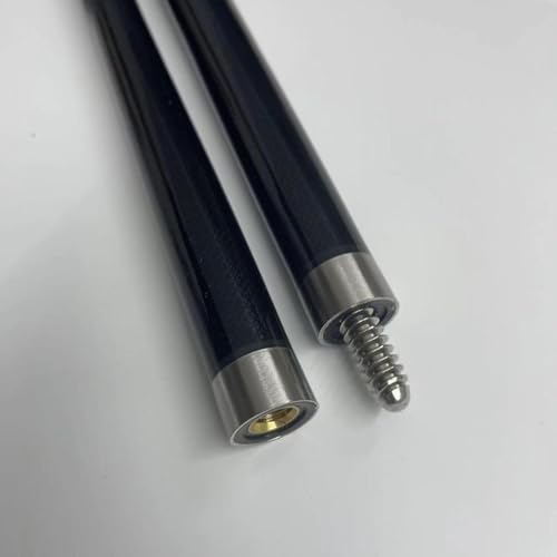 Taco de billar portátil de fibra de carbono ergonómico 147 cm miniatura 2
