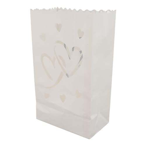 ANGGREK Tealight Bag Prevent Deformation Paper Lantern Bag Flame Retardant Outdoor Party