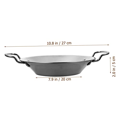 Wok de acero inoxidable con doble asa COLLBATH miniatura 2