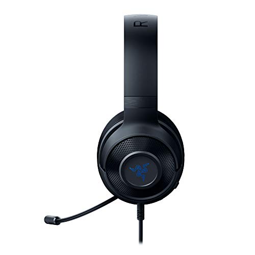 Razer-Kraken-X-para-Consolas-Auriculares-Gaming-Ligero-para-PC-Mac-PS4-Xbox-One-Switch-con-sonido-Envolvente-71-Controles-en-los-Auriculares-NegroAzul-for-Console