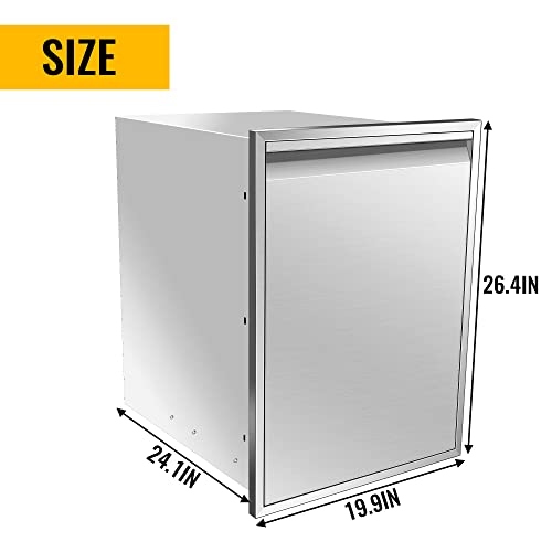 Cajón Empotrado Doble para Basura 19" An x 27" Al x 16" P miniatura 2
