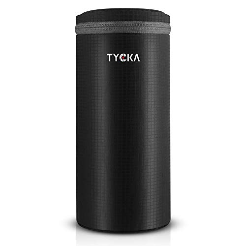 TYCKA Funda para Bolsa de Lentes, Resistente al Agua Bolsa de Lente con Cremallera para Cmara DSLR 10 x 24.5 cm/3.94x 9.64 in