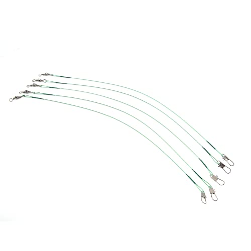 RiToEasysports Fishing Leaders de acero, 100 unidades miniatura 4