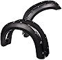 G-PLUS Fender Flares, Compatible with 1999-2007 Ford F250 F350 Super Duty, (Does Not Fit Dually Models), Pocket Rivet Bolt Style Protection Guards Cover 4pcs