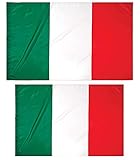 Juego de banderas Italia – Bandera Italia 90 x 150 cm + bandera Italia 70 x 90 cm
