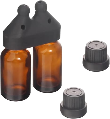 Scent bottle sniffing cap, leak-proof essential oil inhaler cap, double/single sole essential oil inhaler, mini perfume inhaler dispenser bottle4