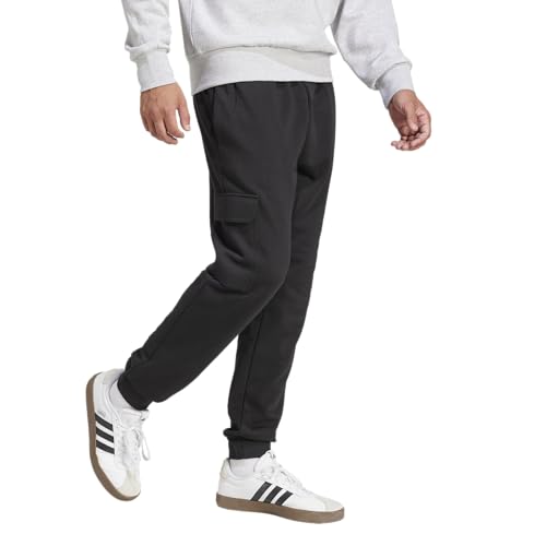 adidas Men's Essentials Feel Cozy Fleece Cargo Pants3