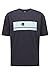 Produktbild BOSS Herren Tee 3 Relaxed-Fit T-Shirt aus Bio-Baumwolle mit Logo-Artwork Dunkelblau L