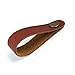 Guitar Headstock Adapter Strap Button Tie, also for Ukulele Mandolin Banjo, Brown