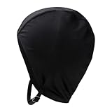 Women Swimming Cap with Chin Strap, Nylon Non-Waterproof Summer Bathing Cap Elastic Pool Gym Water Sports Swim Hat