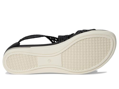 Women's Sport Wedge Sandal, Black, 73