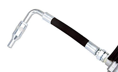 Lubeworks Oil Control Valve Digital Meter Dispensing Nozzle 10Gpm/35Lpm Heavy Duty Air Operated Pneumatic 1/2" Inch Npt Inlet Pressure Range 7-725 Psi 5-50 Bar With Flexible Spout #TOP3