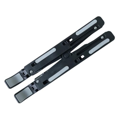 Image of Adjustable Plastic Laptop Stand Ergonomic Portable Folding Bracket