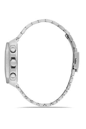 Image of Ferro Eterna Quartz Black Rectangle Dial Men's Watch - FM11485A-A2