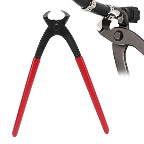 Ear Hose Clamps Pincer, Hose Clip Pliers High Harrdness Ear Clamp Pliers for Plumbing Securing Pipe Automotive Marine Motorcycle(Red) - Image 3