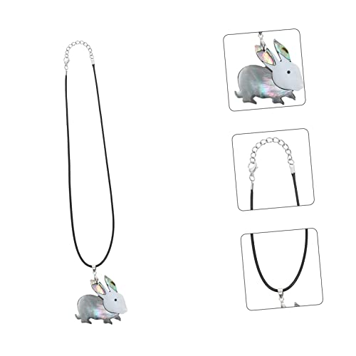 Collier de lapin exquise chaîne de cou pour illuminer vos tenues de soirée - 5