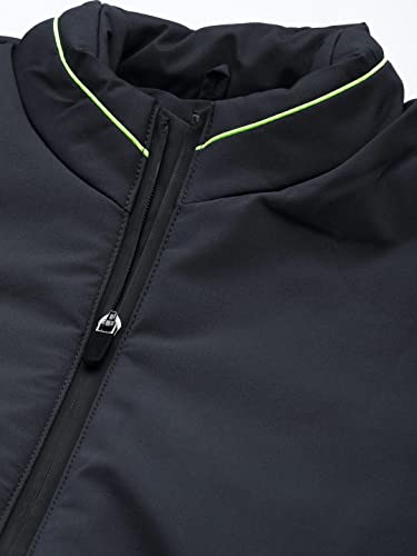 Image of The Indian Garage Co Men Slim Fit Solid Puffer Jackets