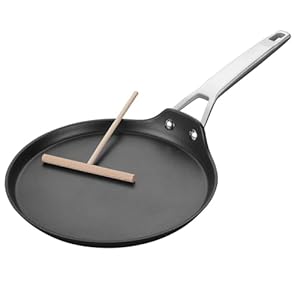 MsMk Crepe Pan with Spreader, 8 Inch Titanium and ...