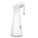 BENEKING Distributeur Automatique de Savon, Distributeur de Savon Liquide sans Contact Distributeur de Savon à Vaisselle électrique 200 ML,avec capteur de Mouvement Infrarouge, étanche,Blanc