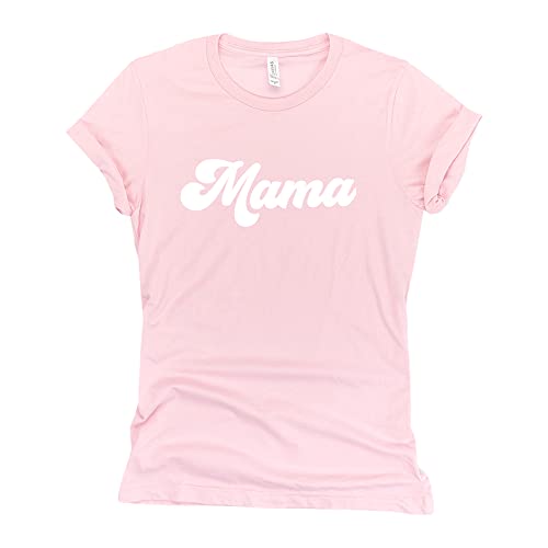 Verita Culture Mom And Dad Shirts Mama Dad Groovy Letter Printed In The Square Box T-Shirt Mama Graphic Tee Casual Short Sleeve Tops Tee thumb #7