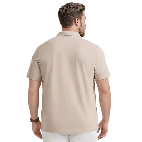 Polo Izod para Hombre Big & Tall Dockside Slub miniatura 2