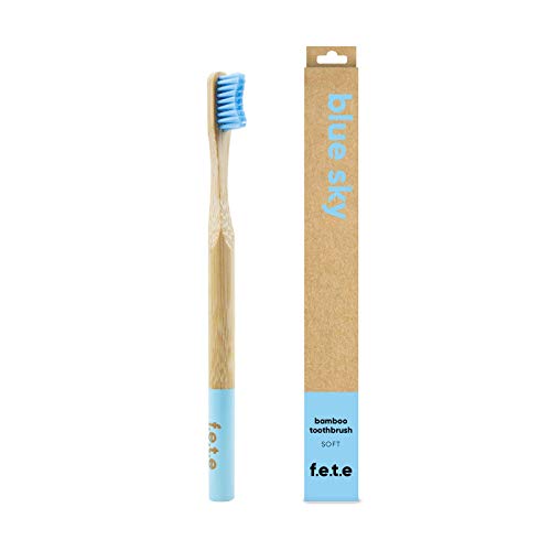 Lt Blue Soft Bamboo Toothbrush, 1 EA image 5