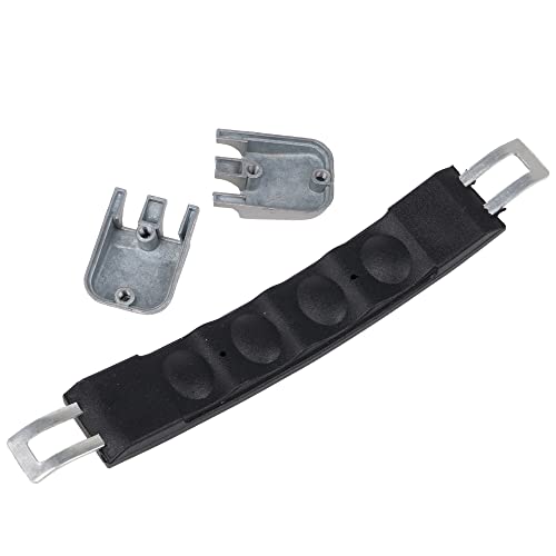 Image of RDEXP Black Luggage Handle Suitcase Strap Replacement Part 7.68 inch Long 115B B018
