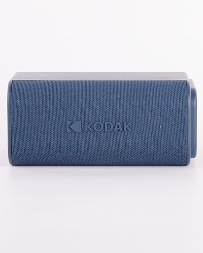 Kodak SoundBrix Plus - Altavoz Bluetooth portátil Doble, conexión magnética, hasta 100 Altavoces inalámbricos, Sonido estéreo de Graves Potente de 10 W, Alcance de 50 m, reproducción de 8 Horas