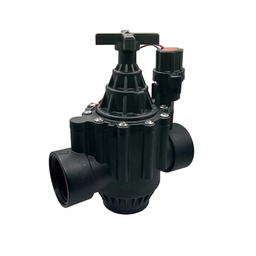 Électrovanne normalement fermée 2" avec molette de régulation 24V - 3