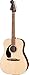 Fender California Standard Redondo Left-Handed Acoustic Guitar - Natural Bundle with Gig Bag, Tuner, Strap, Strings, Picks, and Austin Bazaar Instructional DVD