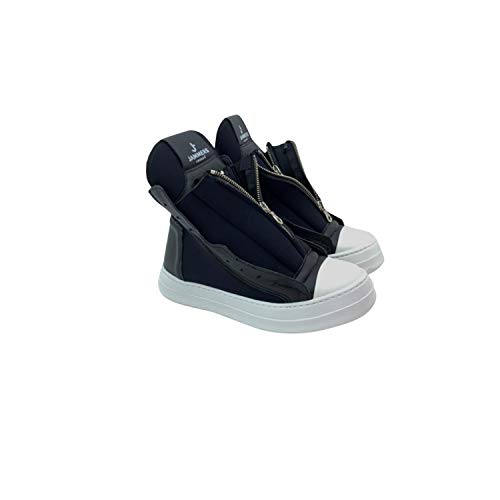 Attenzione ai dettagli JAMMERS LONDON TORE TOTAL NERO STIVALETTI DONNA (numeric 39)