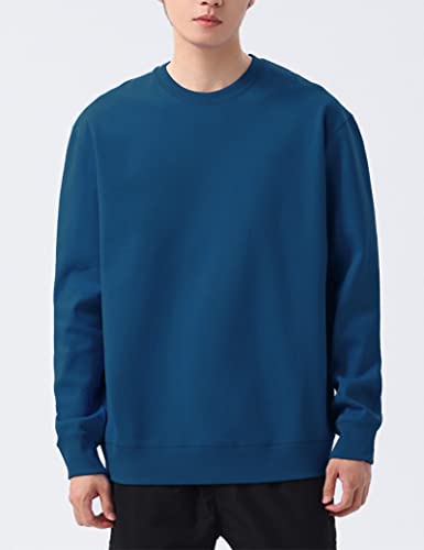 Kiench Teens Girls Sweatshirt Crewneck Boys Cotton Pullover Shirts Basic2