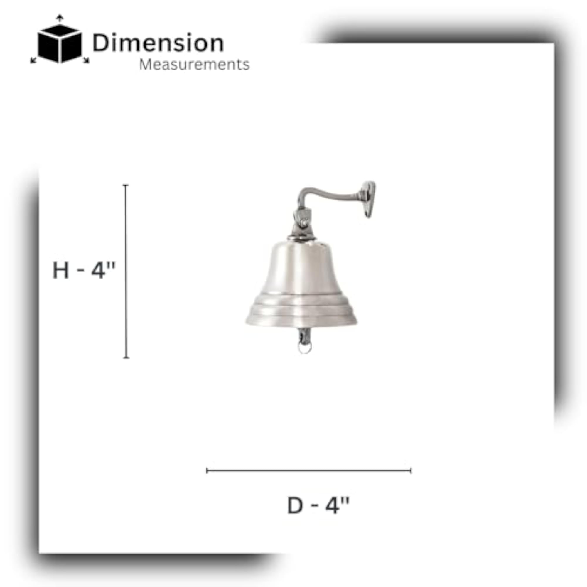 Last Orders Wall Mounted Chrome Silver Door Bell
