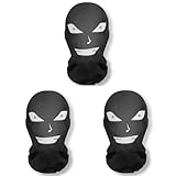 [Electric Circus] 面白い マスク コスプレ ハロウィン 3枚セット 探偵 犯人 仮装 衣装 コスチューム お面 仮面 被り物 文化祭 学園祭 (A（3枚組）)