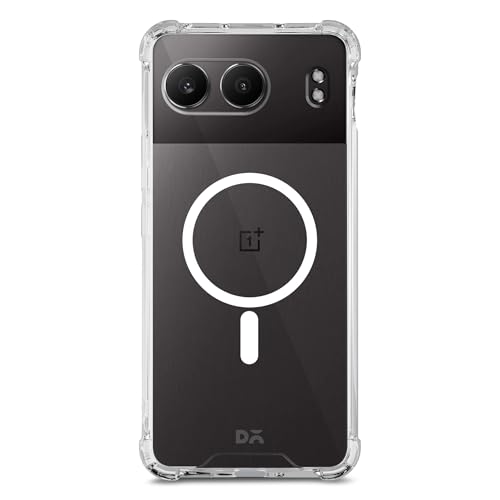 Image of DailyObjects Clear Magnetic Phone Case Cover Compatible with OnePlus Nord 4 | Wireless Charging Slim Back Cover | 2 Layer Edge Protection & Shockproof