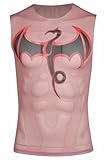 cultofmoon Iron Fist Cosplay Costume Men Warrior Tattoo Suit Adult Battle Outfits Halloween Carnival Party Costume
