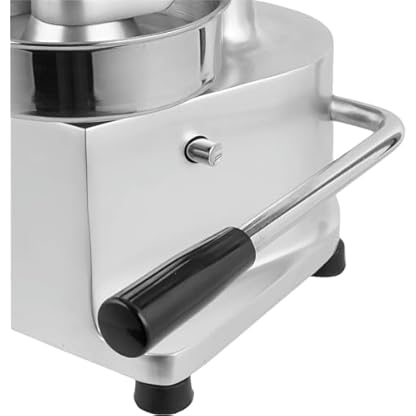 BTURYT Kommerzielle Burgerpresse, manueller 5-Zoll-Patty-Maker, Hamburger-Formmaschine, Edelstahl-Grillform-Fleischmaschine, for Patties – Bild 4