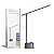Honeywell Upgraded LED Desk Lamp - H01 Pro Sunturalux™ Foldable Desk Light with USB A+C Charging Port, 3 Color Modes Dimmable Table Lamp for Home Office Reading(Grey)