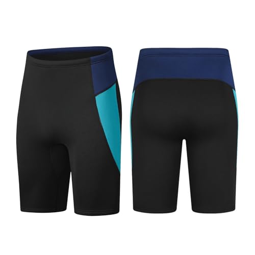 doorslay Short de plongée pour homme, short de plongée en néoprène de 3 mm, pour la plongée, le surf, les sports nautiques, avec tuba et kayak (XL)