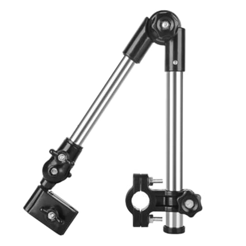 NOLITOY Djustable Wheelchair Uv Protection Rainproof Umbrella Fixed Bracket Hands Design for Patient Comfort