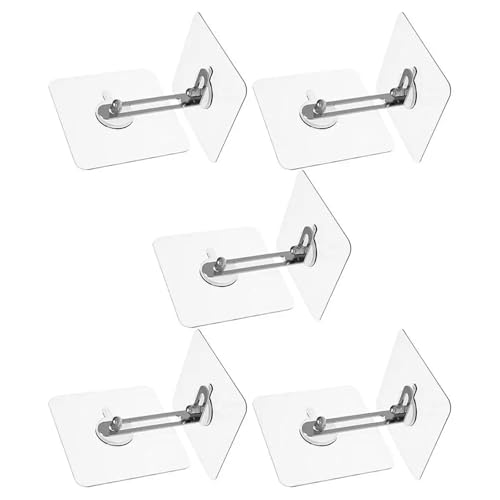 Anclajes de pared sin taladro para evitar caídas de cómodas y librerías en casa