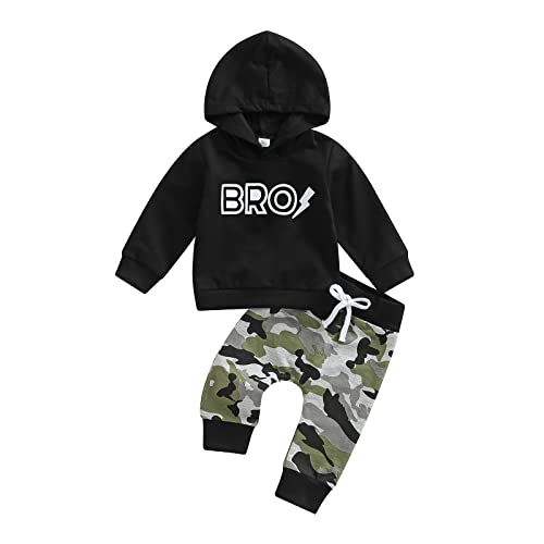 Image of 2Pcs Baby Boys Hoodie Tops Pants Set Dinosaur Deer Print Sweatsuit Fall Winter Outfits