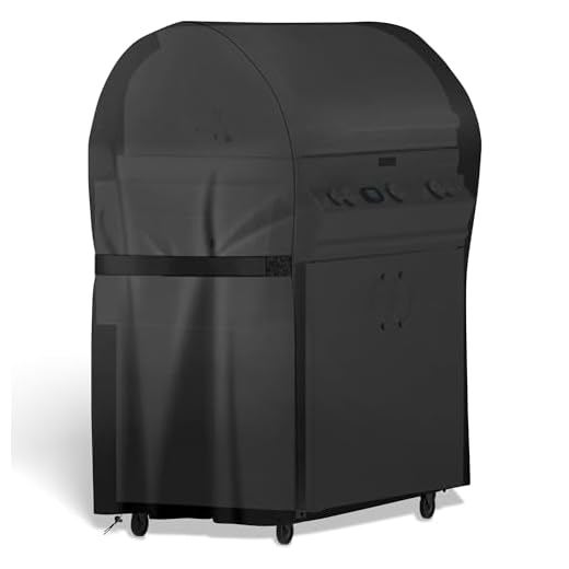 AZOMKER Barbecuehoes, weerbestendig, afdekhoes voor gasgrill, grillkap (77 x 67 x 110 cm)