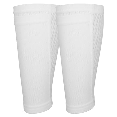 Laikoutd Shin Pad Sleeves Calf Protective Sleeves Shin Guard Sock Shin Guard Sleeves for Kid Teen Adult Running Football Games