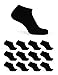 Produktbild Basic Treasure 12 Paar Schwarze Sneaker Socken 39-42, Baumwolle Sneakersocken, Atmungsaktiv, Kurze Halbsocken Unisex, Schwarze, Weiße oder Graue