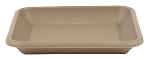 greemotion Plant Pot Saucer Jana 20x20 cm - UV and Frost Proof Square Saucer to be Paired with the "Pia" Garden Pot Series - Plastic Saucers for Plant Pots