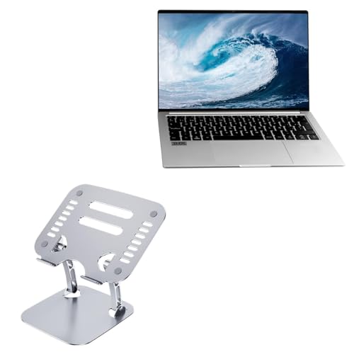 Base Ajustable metálica para portátil BoxWave 14 pulg miniatura 1