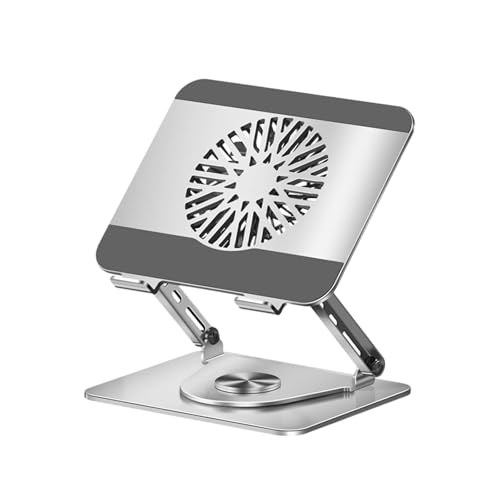 Support d'ordinateur pliable ventilateur amovible ergonomique portable